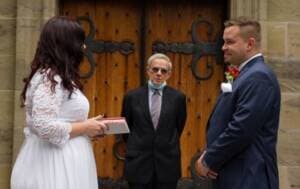 Wedding testimonial photo for Sandra and Serge Cormier