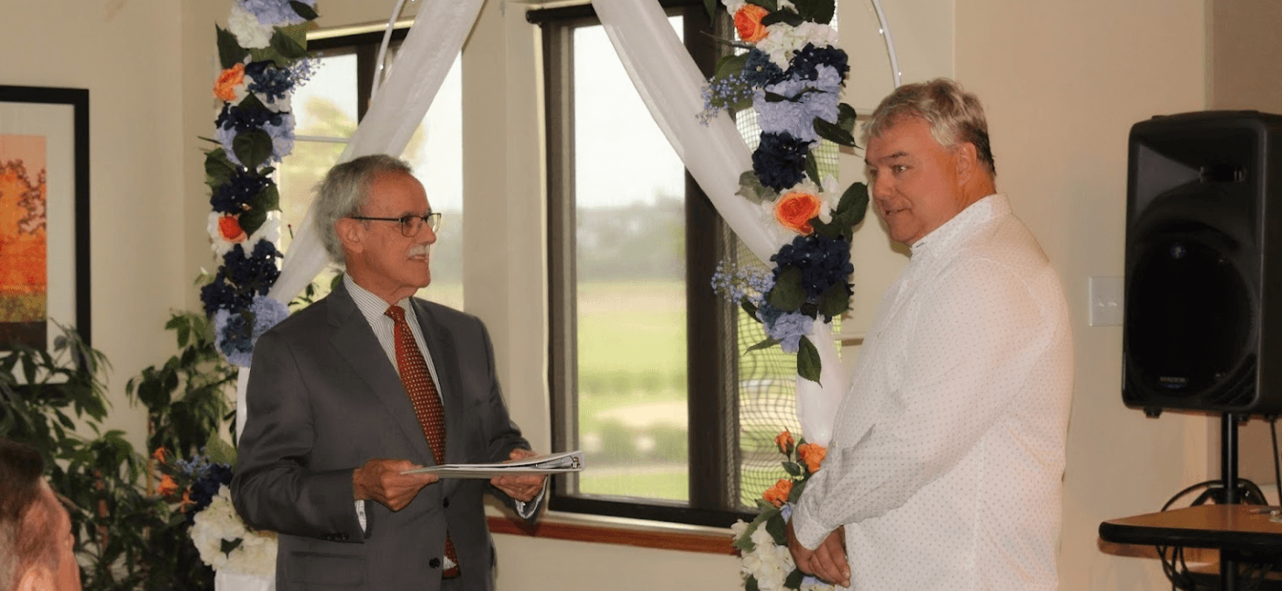 Wedding testimonial photo for Paul & Sheryl Murphy