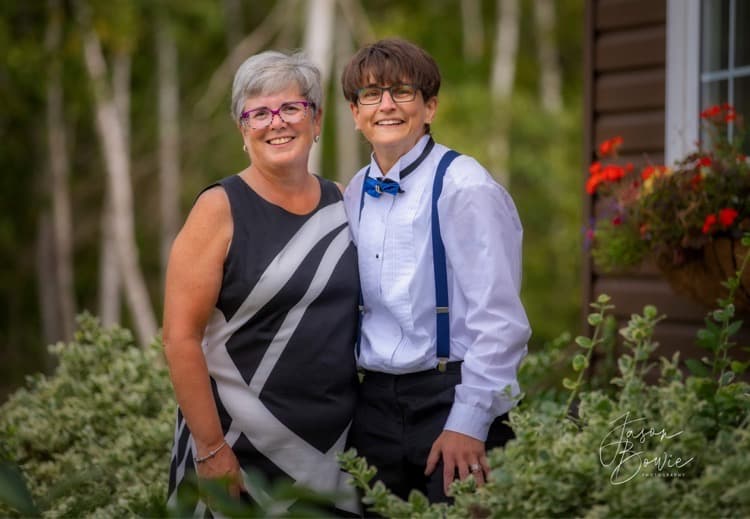 Wedding testimonial photo for Sonja and Sylvie