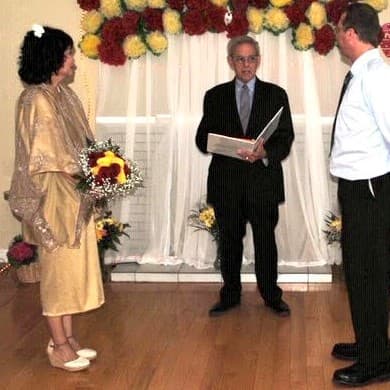 Wedding testimonial photo for Bernadette and Mike